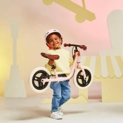 DRAISIENNE ENFANT 10 POUCES RUNRIDE 500 ROSE/BEIGE -VÉLOS VTT Soldes draisienne enfant 10 pouces runride 500 rosebeige 4 600x600 1