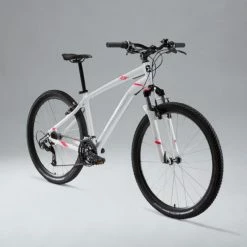 VTT ALUMINIUM SEMI-RIGIDE 29" - HARDTAIL -VÉLOS VTT Soldes reconditionne velo vtt st 100 femme blanc rose 275 tres bon 2 600x600 2