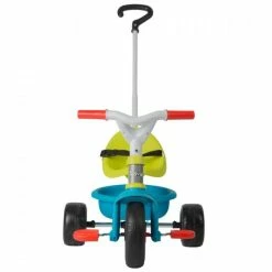 TRICYCLE ENFANT BE MOVE SMOBY BLEU/VERT -VÉLOS VTT Soldes tricycle enfant be move smoby bleuvert 2 600x600 1