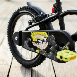 VELO 16 POUCES 4-6 ANS 500 DARK HERO -VÉLOS VTT Soldes velo 16 pouces 4 6 ans 500 dark hero 3 600x600 1