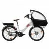 VÉLO CARGO COMPACT ÉLECTRIQUE - FAMILÉÖ 3 VITESSES BLANC + ACCESSOIRES ENFANT 1 VÉLO CARGO COMPACT ÉLECTRIQUE - FAMILÉÖ 3 VITESSES BLANC + ACCESSOIRES ENFANT -VÉLOS VTT Soldes velo cargo compact electrique famileo 3 vitesses blanc accessoires enfant 600x600 1