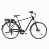 VELO DE VILLE ELECTRIQUE ELOPS 900 CADRE HAUT BLEU MARINE -VÉLOS VTT Soldes velo de ville electrique elops 900 cadre haut bleu marine 600x600 1