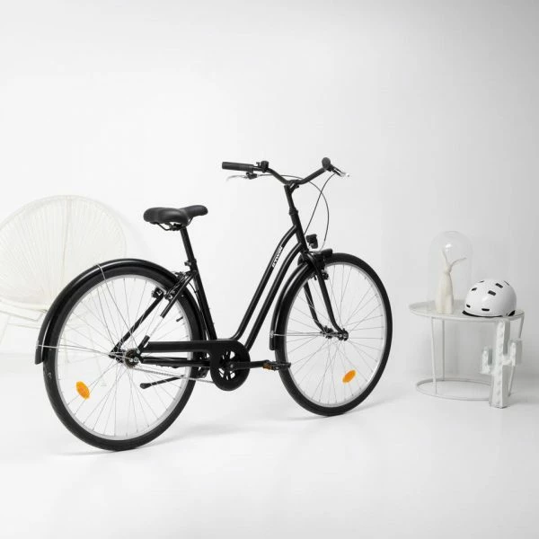 VÉLO DE VILLE ELOPS 100 CADRE BAS NOIR 11 VÉLO DE VILLE ELOPS 100 CADRE BAS NOIR – Image 10