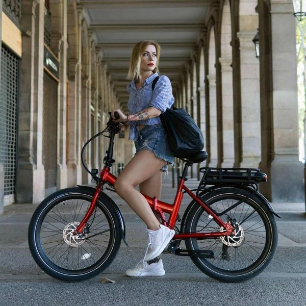 VÉLO DE VILLE PLIANT À ASSISTANCE ÉLECTRIQUE 24" - LEGEND SIENA 13AH NOIR 5 VÉLO DE VILLE PLIANT À ASSISTANCE ÉLECTRIQUE 24" - LEGEND SIENA 13AH NOIR – Image 3