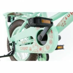 VÉLO ENFANT SUPERSUPER COOPER BAMBOO - 12 POUCES - VERT PISTACHE -VÉLOS VTT Soldes velo enfant supersuper cooper bamboo 12 pouces vert pistache 4 600x600 1