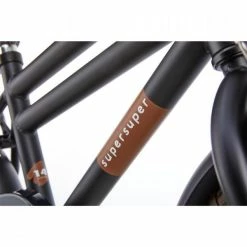 VÉLO ENFANT SUPERSUPER COOPER BAMBOO - 14 POUCES - NOIR MAT -VÉLOS VTT Soldes velo enfant supersuper cooper bamboo 14 pouces noir mat 3 600x600 1