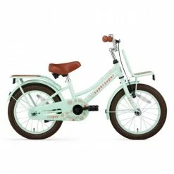 VÉLO ENFANT SUPERSUPER COOPER BAMBOO - 16 POUCES - VERT PISTACHE