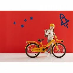 VÉLO ENFANT SUPERSUPER COOPER BAMBOO - 18 POUCES - JAUNE -VÉLOS VTT Soldes velo enfant supersuper cooper bamboo 18 pouces jaune 4 600x600 1