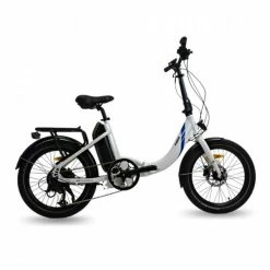 VÉLO PLIANT ÉLECTRIQUE MINI NOIR 20" -VÉLOS VTT Soldes velo pliant electrique mini blanc 20 600x600 1