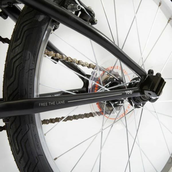 VELO PLIANT OXYLANE 100 NOIR 12 VELO PLIANT OXYLANE 100 NOIR – Image 10