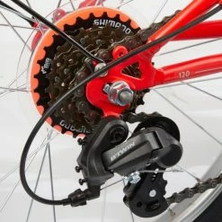 VELO PLIANT OXYLANE 120 ROUGE -VÉLOS VTT Soldes velo pliant oxylane 120 rouge 3 600x600 1