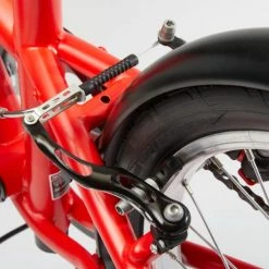 VELO PLIANT OXYLANE 120 ROUGE -VÉLOS VTT Soldes velo pliant oxylane 120 rouge 5 600x600 1