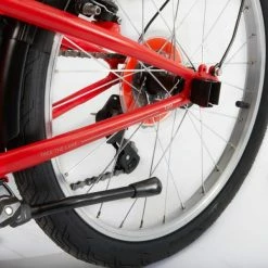 VELO PLIANT OXYLANE 120 ROUGE -VÉLOS VTT Soldes velo pliant oxylane 120 rouge 9 600x600 1