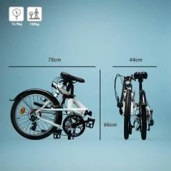 VELO PLIANT TILT 500 BLANC 26 VELO PLIANT TILT 500 BLANC -VÉLOS VTT Soldes velo pliant tilt 500 blanc 2 600x600 1