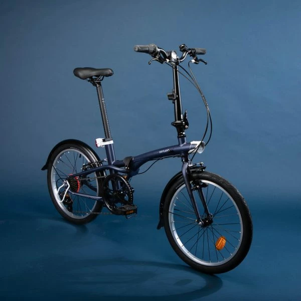 VÉLO PLIANT TILT 500 BLEU 4 VÉLO PLIANT TILT 500 BLEU – Image 2