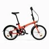 VELO PLIANT TILT 500 ORANGE FLUO 1 VELO PLIANT TILT 500 ORANGE FLUO -VÉLOS VTT Soldes velo pliant tilt 500 orange fluo 1 600x600 1
