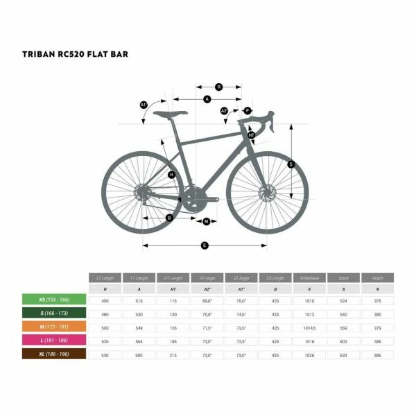 VELO ROUTE CINTRE PLAT CYCLOTOURISTE TRIBAN RC520 (FREIN DISQUE) 4 VELO ROUTE CINTRE PLAT CYCLOTOURISTE TRIBAN RC520 (FREIN DISQUE) – Image 2
