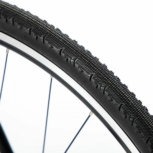 VELO ROUTE HOMME CYCLOTOURISME RC100 GRIS 4 VELO ROUTE HOMME CYCLOTOURISME RC100 GRIS – Image 2