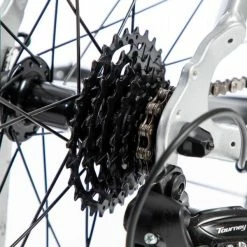 VELO ROUTE HOMME CYCLOTOURISME RC100 GRIS 18 VELO ROUTE HOMME CYCLOTOURISME RC100 GRIS -VÉLOS VTT Soldes velo route homme cyclotourisme rc100 gris 6 600x600 1