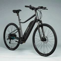VÉLO TOUT CHEMIN ELECTRIQUE RIVERSIDE 500 E GRIS -VÉLOS VTT Soldes velo tout chemin electrique riverside 500 e gris 2 600x600 1