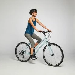 VELO TOUT CHEMIN RIVERSIDE 120 ENJAMBEMENT BAS VERT PASTEL -VÉLOS VTT Soldes velo tout chemin riverside 120 enjambement bas vert pastel 10 600x600 1