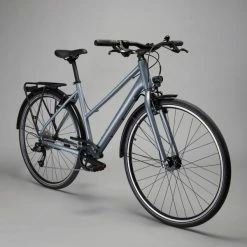 VELO VILLE LONGUE DISTANCE 500 CADRE BAS 11 VELO VILLE LONGUE DISTANCE 500 CADRE BAS -VÉLOS VTT Soldes velo ville longue distance 500 cadre bas 1 600x600 1