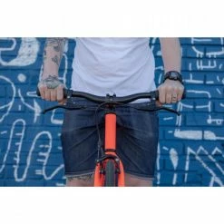 VELO VILLE SINGLE SPEED 500 ORANGE -VÉLOS VTT Soldes velo ville single speed 500 orange 4 600x600 1