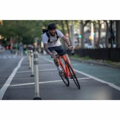 VELO VILLE SINGLE SPEED 500 ORANGE -VÉLOS VTT Soldes velo ville single speed 500 orange 8 600x600 1