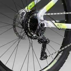 VÉLO VTT ÉLECTRIQUE E-ST 520 GRIS JAUNE 27,5" -VÉLOS VTT Soldes velo vtt electrique e st 520 gris jaune 275 3 600x600 1