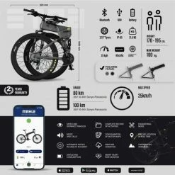 VÉLO VTT ÉLECTRIQUE PLIANT 27,5" SMARTBIKE - LEGEND ETNA 10.4AH GRIS -VÉLOS VTT Soldes velo vtt electrique pliant 275 smartbike legend etna 104ah gris 4 600x600 1