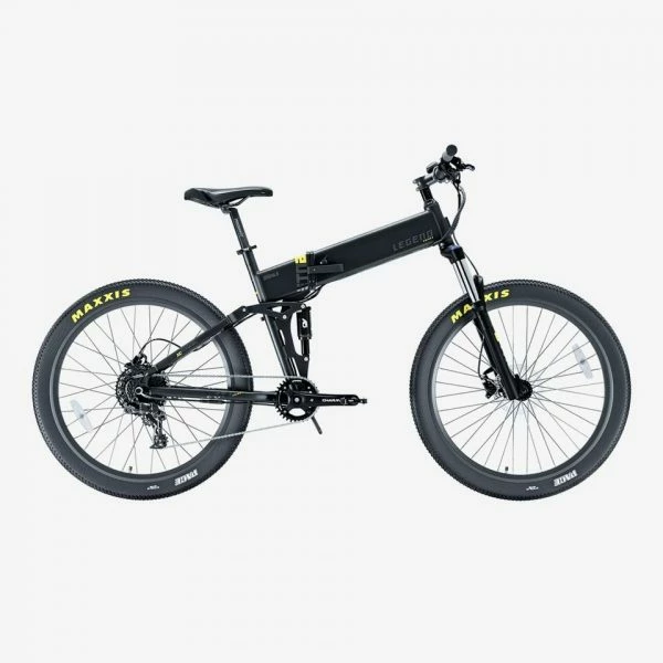 VÉLO VTT ÉLECTRIQUE PLIANT 27,5" SMARTBIKE - LEGEND ETNA 10.4AH NOIR 3 VÉLO VTT ÉLECTRIQUE PLIANT 27,5" SMARTBIKE - LEGEND ETNA 10.4AH NOIR