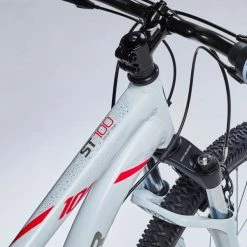 VÉLO VTT ST 100 FEMME BLANC ROSE 27,5" -VÉLOS VTT Soldes velo vtt st 100 femme blanc rose 275 4 600x600 1