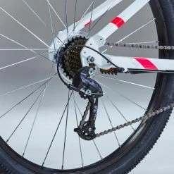VÉLO VTT ST 100 FEMME BLANC ROSE 27,5" -VÉLOS VTT Soldes velo vtt st 100 femme blanc rose 275 8 600x600 1