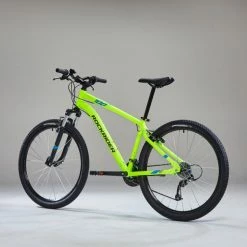 VÉLO VTT ST 100 JAUNE 27,5" -VÉLOS VTT Soldes velo vtt st 100 jaune 275 2 600x600 1