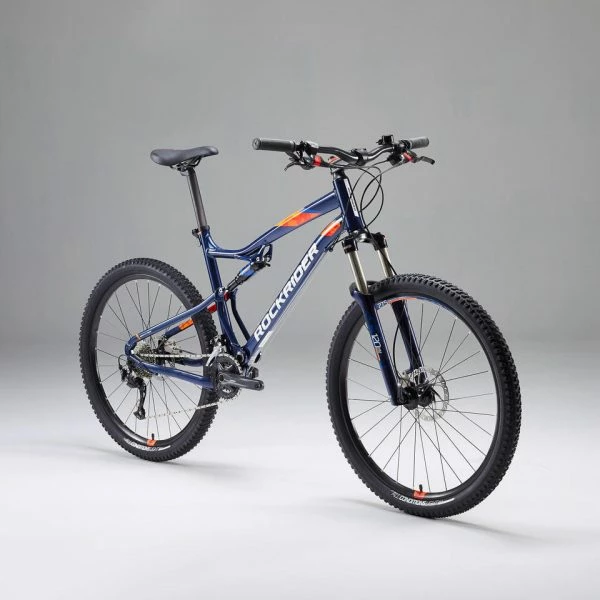 VÉLO VTT TOUT SUSPENDU ST 540 S BLEU ORANGE 27,5" 4 VÉLO VTT TOUT SUSPENDU ST 540 S BLEU ORANGE 27,5" – Image 2