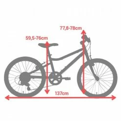 VTC ENFANT RIVERSIDE 120 20 POUCES 6-9 ANS -VÉLOS VTT Soldes vtc enfant riverside 120 20 pouces 6 9 ans 11 600x600 1