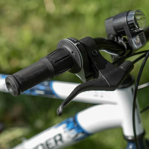 VTT ENFANT ROCKRIDER ST 120 20 POUCES 6-9 ANS BLANC BLEU 5 VTT ENFANT ROCKRIDER ST 120 20 POUCES 6-9 ANS BLANC BLEU – Image 3