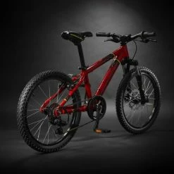 VTT ENFANT ROCKRIDER ST 900 20 POUCES 6-9 ANS ROUGE -VÉLOS VTT Soldes vtt enfant rockrider st 900 20 pouces 6 9 ans rouge 2 600x600 1